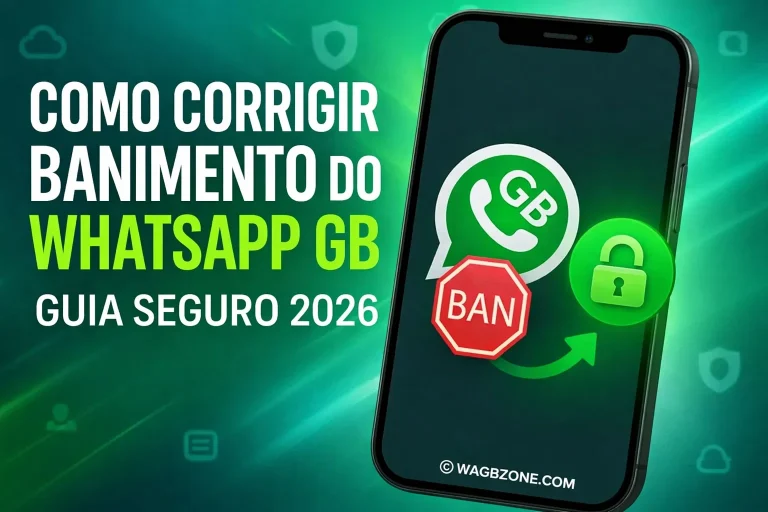 Corrigir Banimento do WhatsApp GB