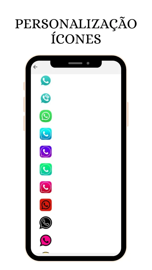 WhatsApp GB Download Oficial Atualizado v18.80 Abril 2026 6 Personalização Ícones