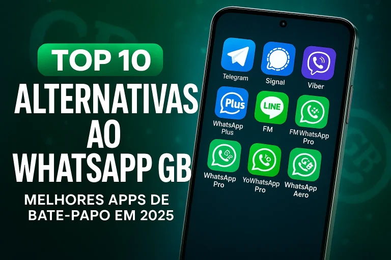 Top 10 Alternativas ao WhatsApp GB