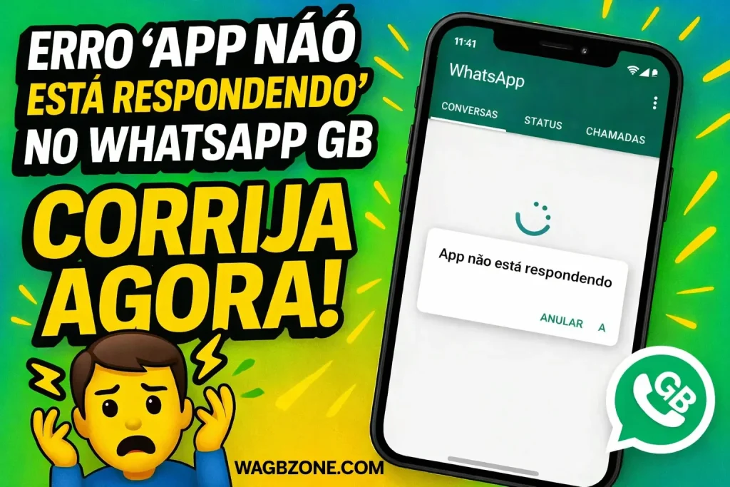 Como Corrigir o Erro “App Não Está Respondendo” no WhatsApp GB (1)